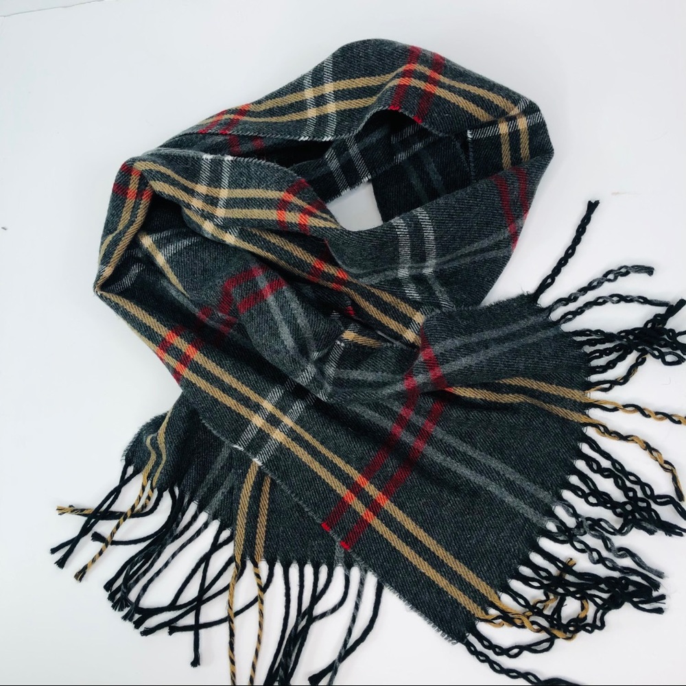Cejon Scarf Men’s Italy Blue/Gray//Red